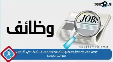 فرص عمل بالجهاز المركزي للتعبئة والإحصاء.. تعرف على تفاصيل الرواتب الجديدة